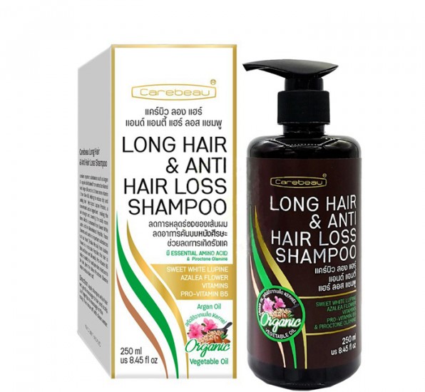 Long Hair & Anti Hair Loss Shampoo 250 ml. CAREBEAU