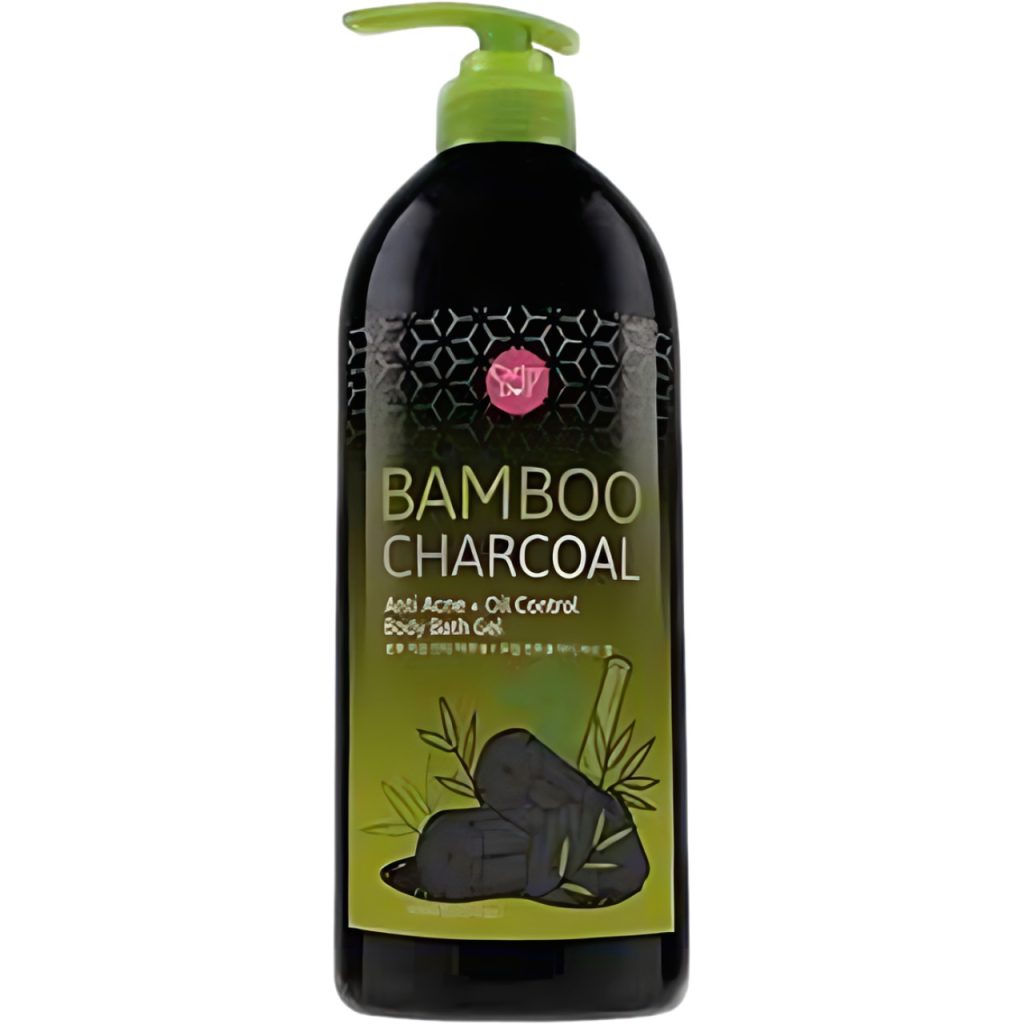 Bamboo Charcoal Anti Acne + Oil Control Body Bath Gel 500 ml.