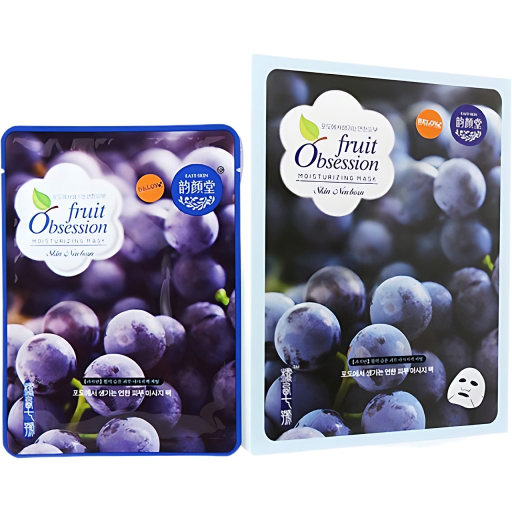 Face Mask Blueberry Extract 10 pieces.