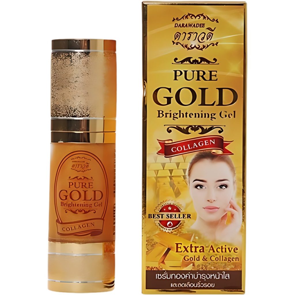 Pure Gold Brightening Gel Collagen 30 ml.
