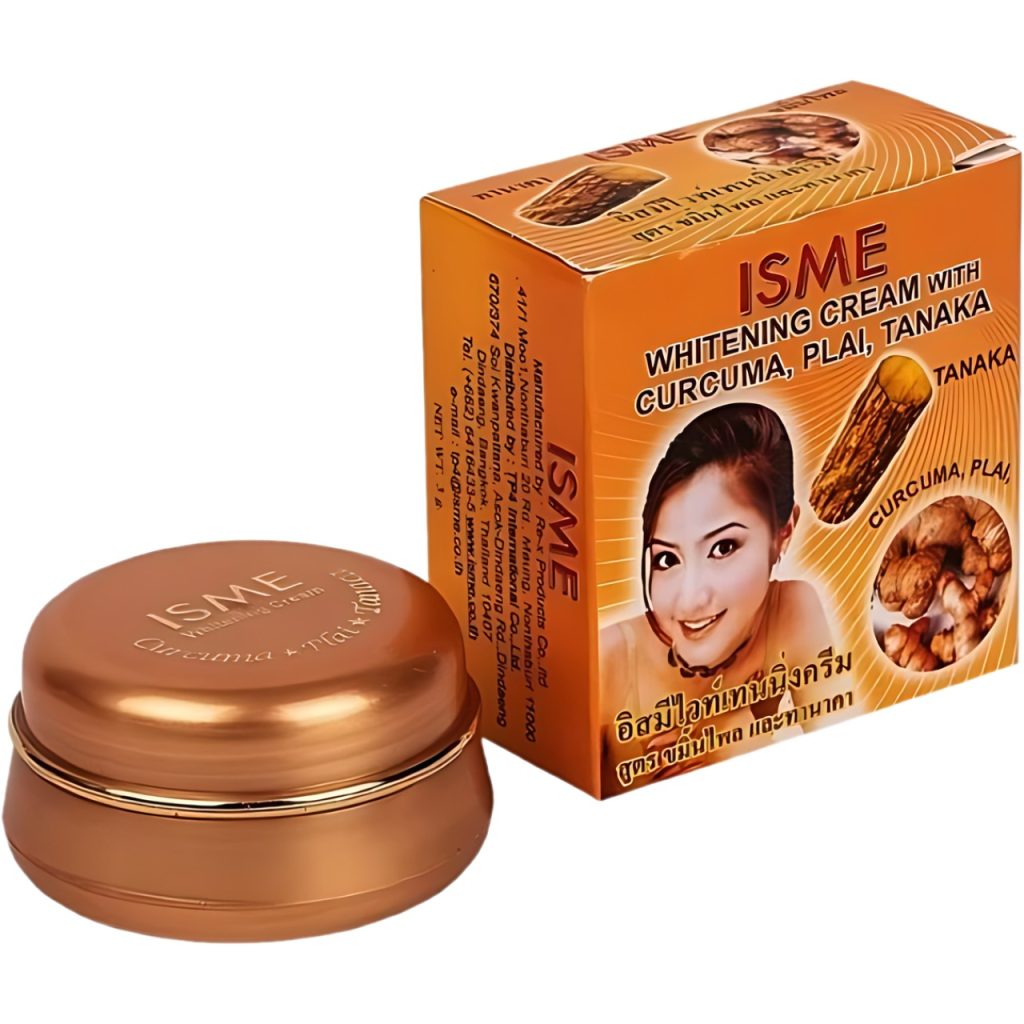 Whitening Cream with Curcuma, Plai, Tanaka