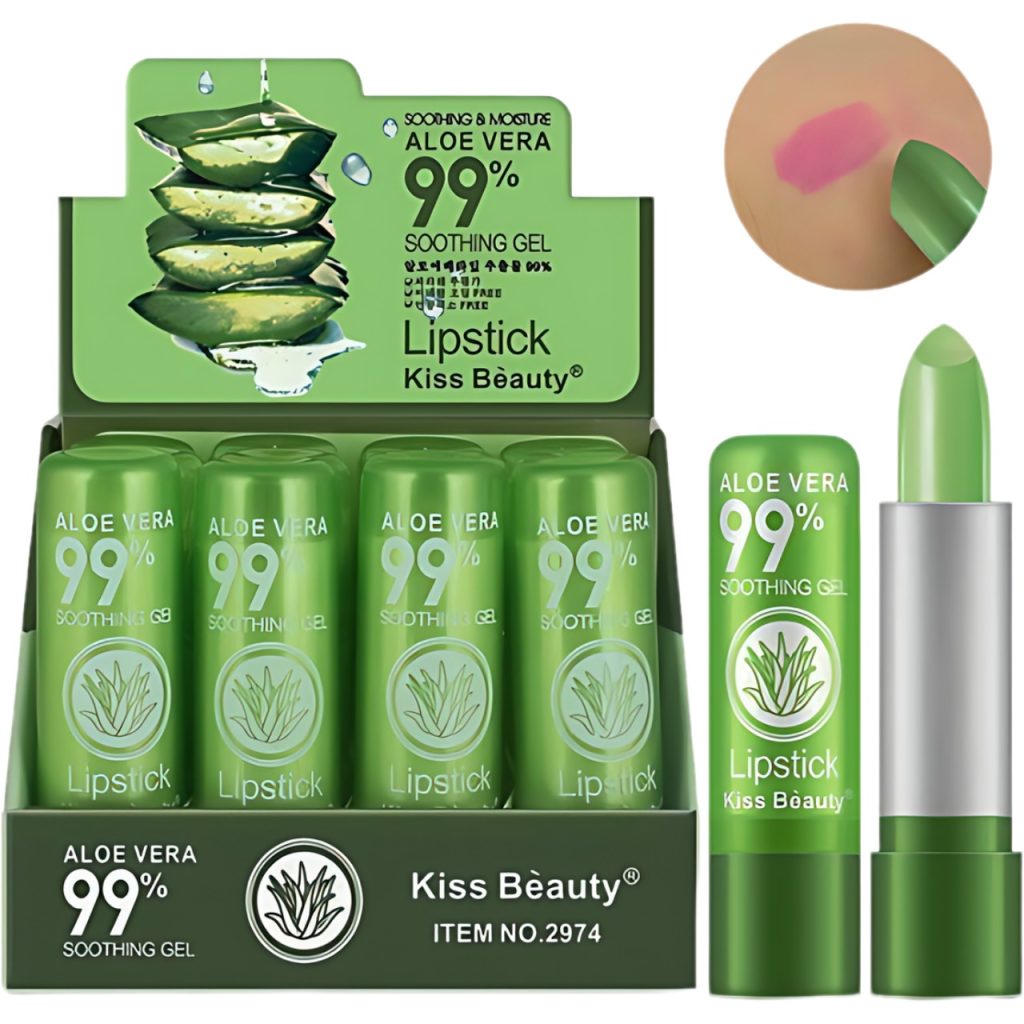 Aloe Vera Soothing gel Aloe Vera 99% Lipstick 12 pcs.