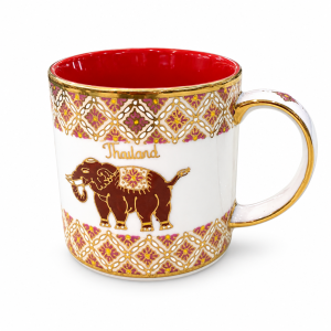 Benjarong ceramic coffee and tea mug by JJ Benjarong — 7