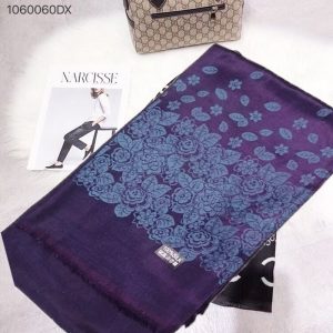 Asia Thai Silk Elephant Floral Scarf, 1 Piece — 21