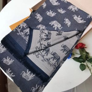 Asia Thai Silk Elephant Floral Scarf, 1 Piece — 6