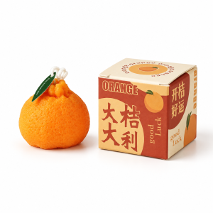 OurHome Orange Scented Candle, 1 Piece — 2