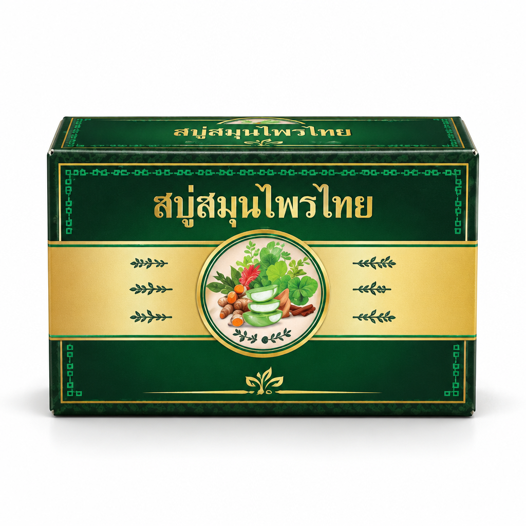 8 Phayak Thai Herbal Soap, 3 Bars