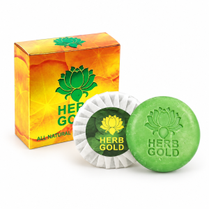 Herb Gold Soap for Face and Body, 110 g