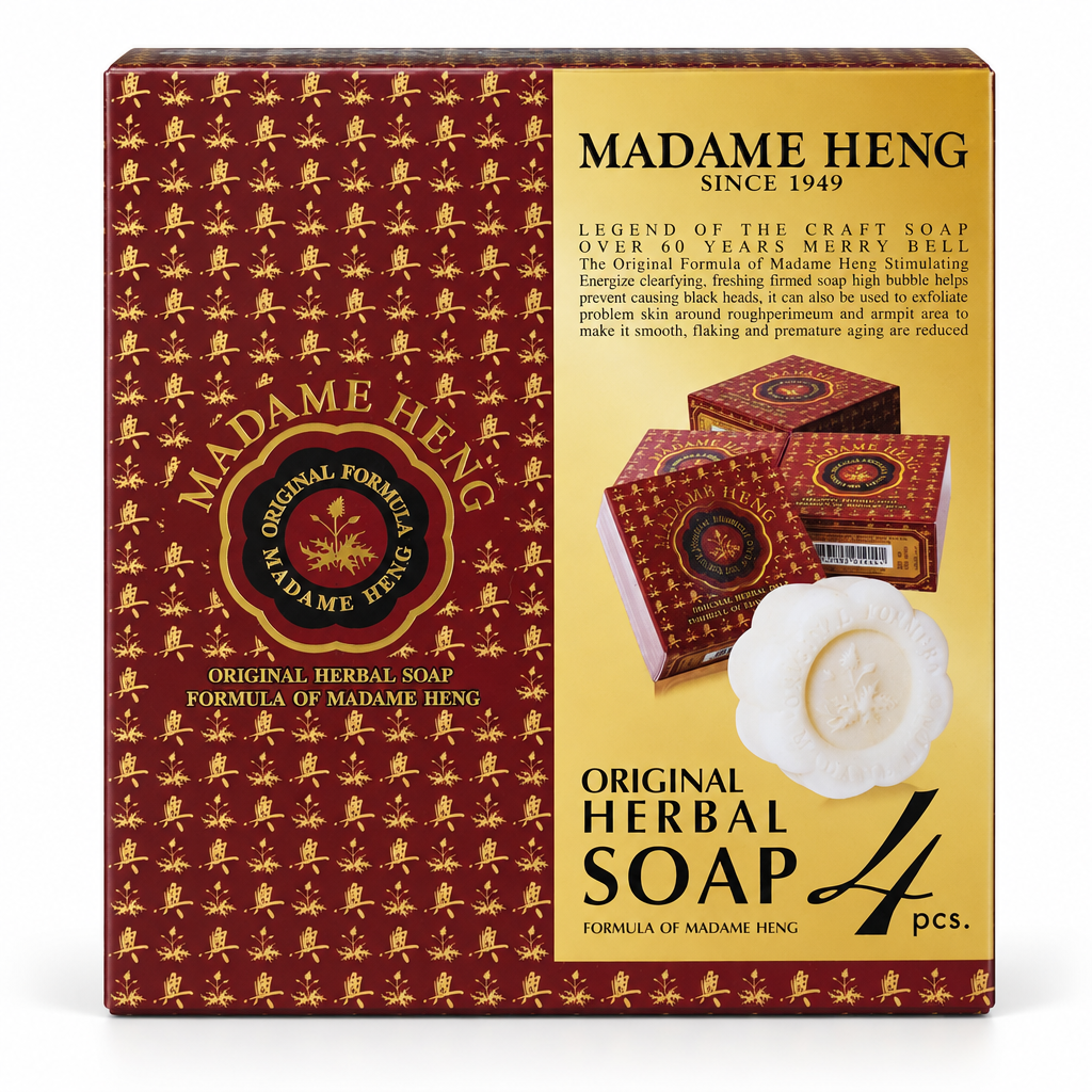 Madame Heng Herbal Soap, 4 x 150 g