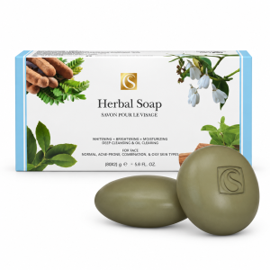 Chansawang Herbal Soap, Round Bar