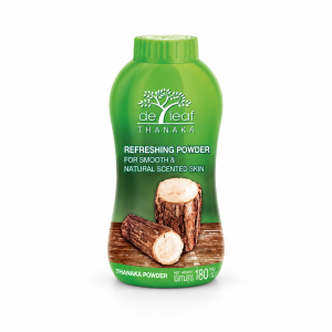 De Leaf Thanaka Refreshing Talcum Powder, 1 Piece