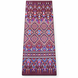 Handwoven Kalasin Silk Fabric Panel with Woven Pattern — 3